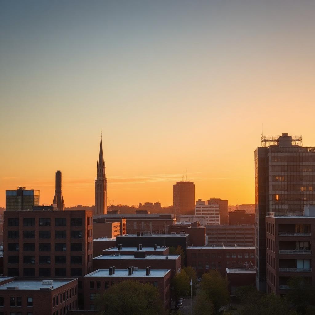Durham cityscape